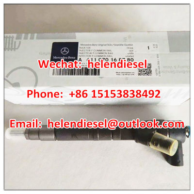 China Ursprünglicher Injektor 0445110190, 0 445 110 190, A6110701487, A6110701687 echtes Mercedes 0445110181, 0445110182 fournisseur
