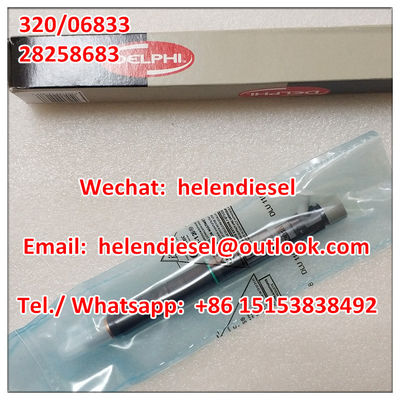 China Echter nagelneuer  Injector 320/06833, 320-06833, 32006833, 28258683, ursprünglicher JCB-Injektor für JCB-Bagger fournisseur