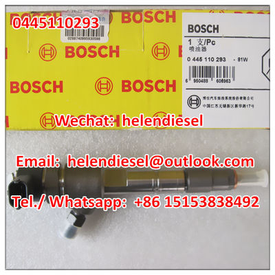 China Echter und neuer -Injektor 0445110293, 0 445 110 293, 0445110 293, 1112100-E06, 1112100E06, URSPRÜNGLICHES GREATWALL fournisseur