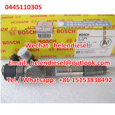 China Echter und neuer -Injektor 0445110305, 0 445 110 305, Austausch NO.0445110521, 1112100CAT, ursprüngliches JMC Jiangling fournisseur