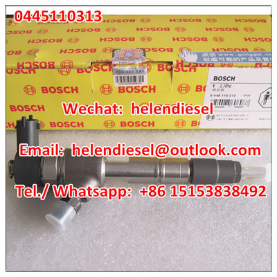 China Echter und neuer -Injektor 0445110313, 0 445 110 313, 0445110 313 ursprünglich und nagelneue 0445110445, 0445110446 fournisseur