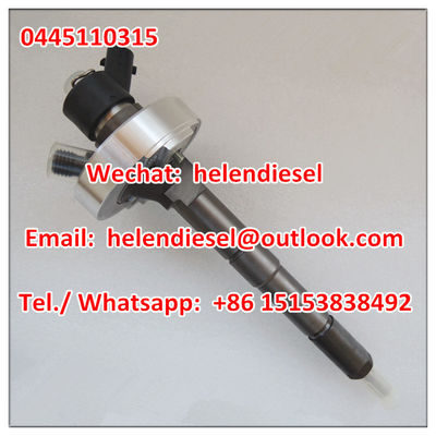 China Echter und neuer -Injektor 0445110315, 0 445 110 315, 0445110 315,16600 VZ20A, 16600VZ20A NISSAN ursprünglich, 1077500650 fournisseur