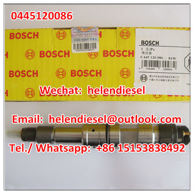China Echter und neuer -Injektor 0445120086, 0 445 120 086, 0445120 086, WEICHAI 612630090001, Austausch No.0445120388 fournisseur