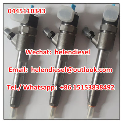 China Echter und neuer -Injektor 0445110343, 0 445 110 343, 0445110 Vorlage 343,1100200FA080 JAC, Austausch 0445110412 fournisseur