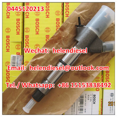China Echter und neuer -Injektor 0445120213, 0 445 120 213, 0445120 213, 612600080611 WEICHAI-Vorlage fournisseur