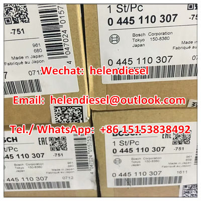 China Echter und neuer -Injektor 0445110307, 0 445 110 307, 6271-11-3100, 6271113100 KOMATSU ursprünglich und nagelneu fournisseur