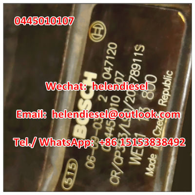 China Echte und neue -Pumpe 0445010107, 0 445 010 107 echtes WE01-13-800, WE0113800, WLAA-13-800, Austausch No.0445010213 fournisseur