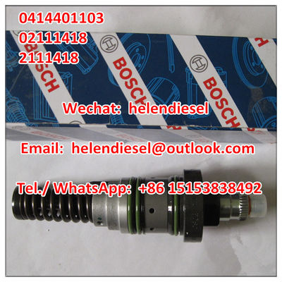 China Echte und neue -Einheits-Pumpe 0 414 401 103, 0414401103, DEUTZ KHD 2111418, 0211 1418, 02111418, PFM1P100S2003 fournisseur