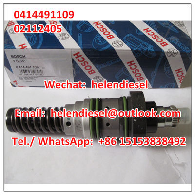 China Echte und neue -Einheits-Pumpe 0414491109, 0 414 491 109, DEUTZ KHD 02112405, 0211 2405, 2112405, PFM1P100S1009 fournisseur
