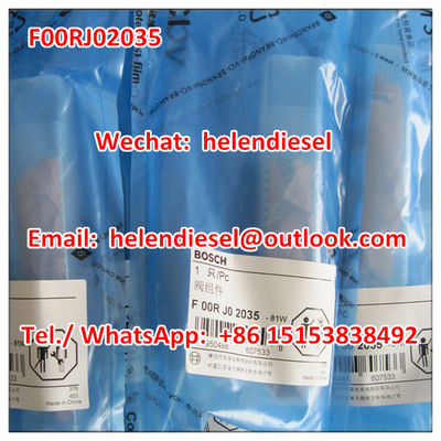 China Echtes und neues -Injektor-Ventil F00RJ02035, F 00R J02 035,  ursprünglich und nagelneu fournisseur