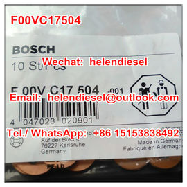 China Echter BOSCH-Injektor Siegelring F00VC17504, F 00V C17 504, kupferne Waschmaschine Bosch ursprünglich und nagelneu fournisseur