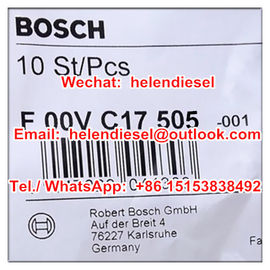 China Echter BOSCH-Injektor Siegelring F00VC17505, F 00V C17 505, kupferne Waschmaschine Bosch ursprünglich und nagelneu fournisseur