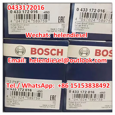 China Echte nagelneue -Einspritzdüse 0 433 172 016, 0433172016, DLLA145P1655, DLLA 145 P 1655,  ursprünglich fournisseur