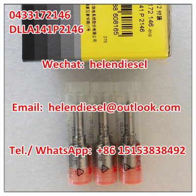 China Echte nagelneue -Einspritzdüse 0433172146, 0 433 172 146, DLLA141P2146, DLLA 141 P 2146,  ursprünglich fournisseur