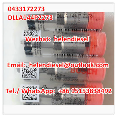 China Echte nagelneue -Einspritzdüse 0433172273, 0 433 172 273, DLLA144P2273, DLLA144P2273, -Vorlage fournisseur