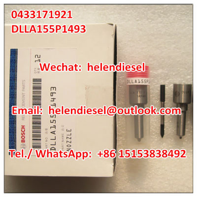 China Echte nagelneue -Einspritzdüse 0433171921, 0 433 171 921, DLLA155P1493, DLLA 155 P 1493,  ursprünglich fournisseur