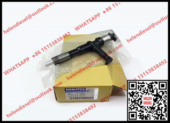 China Echte Kraftstoffeinspritzdüse CR 095000-664# DENSO 095000-6640 9709500-664 für KOMATSU 6251-11-3200, 6251113200, 6251-11-3201 fournisseur
