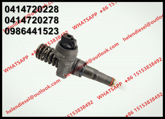 China 0 echte Kraftstoffeinspritzdüse  414 720 228 0414720228, 0414720278 für VW 070130073N, 070130073NX, 0986441523, 0986441573 fournisseur