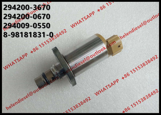 China Echtes und neues DENSO SCV 294200-3670/294200-0670 /294009-0550/8-98181831-0 /8981818310, 100% ursprüngliches REGELVENTIL fournisseur