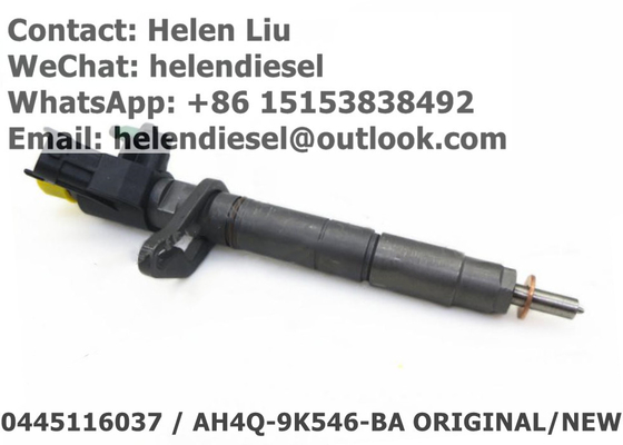 China Neuer ursprünglicher Bosch-Injektor 0445116037 /0 445 116 037/Ford Injector AH4Q-9K546-BA/AH4Q9K546BA, Land Rover LR054298 fournisseur