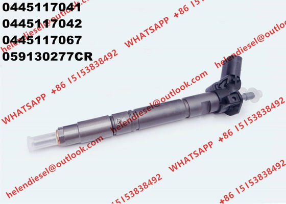 China Neue ursprüngliche -Kraftstoffeinspritzdüse 0445117041, 0445117042, 0 445 117 042/Audi Injektor 059130277CR, 059130277ED fournisseur