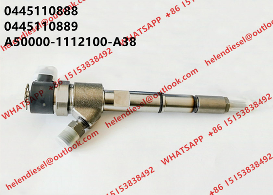 China 0 445 110 888, echter neuer allgemeiner Dieselinjektor der Schiene 0445110888,0445110889 für YU CHAI A50000-1112100-A38, A500001112 fournisseur