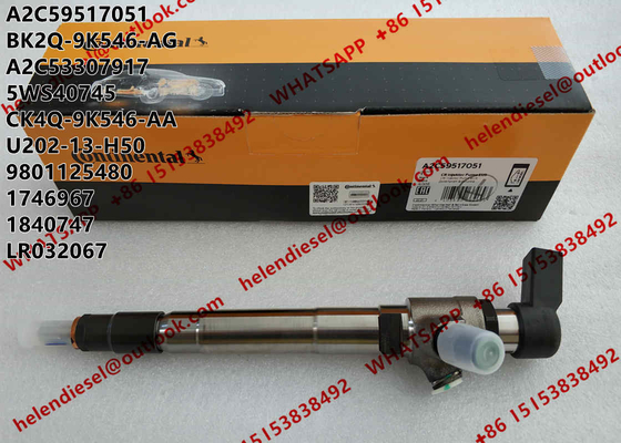Echter neuer kontinentaler Dieselinjektor A2C59517051, BK2Q-9K546-AG für Citroen, Ford, Land Rover, Peugeot U202-13-H50 fournisseur