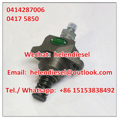 Echte und neue -Einheitspumpe 0414287006, 0 414 287 006, ursprüngliches DEUTZ 04175850, 0417 5850 fournisseur
