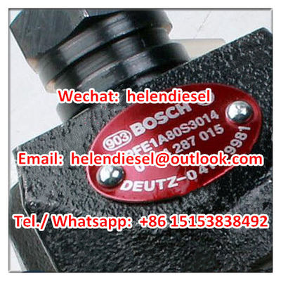Echte und neue -Einheitspumpe 0414287015, 0 414 287 015, DEUTZ 04179981, 0417 9981, 1011 Maschine F3M1011F F4M1011F fournisseur