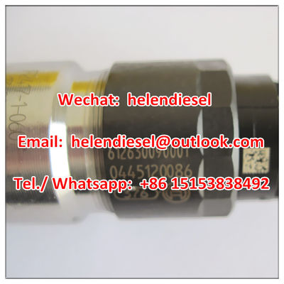 Echter und neuer -Injektor 0445120086, 0 445 120 086, 0445120 086, WEICHAI 612630090001, Austausch No.0445120388 fournisseur