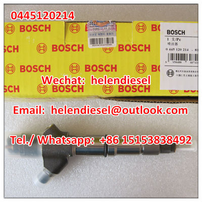 Echter und neuer -Injektor 0445120214, 0 445 120 214, 0445120 214, 612600080618 WEICHAI-Vorlage fournisseur