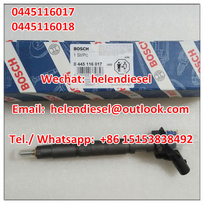 Echter und neuer -Injektor 0445116017, 0 445 116 017, 0445116018, ursprüngliches nagelneues 33800-2F000, 338002F000 fournisseur