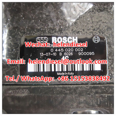 Echte und neue -Pumpe 0445020002, 0 445 020 002, 99483254, 1920AZ, 5001848538, passte CITROEN FIAT IVECO PEUGEOT fournisseur