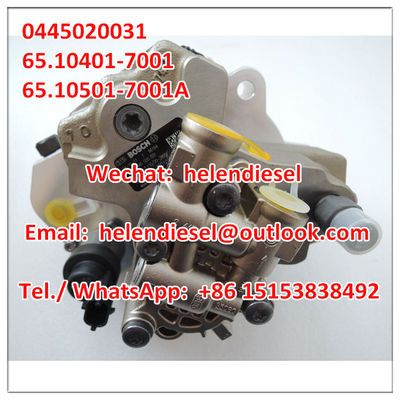 Echte neue -Pumpe 0445020031, 0 445 020 031, 65.10401-7001, 65.10501-7001A, DAEWOO DOOSAN 65104017001,65105017001A fournisseur