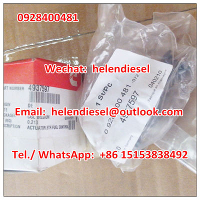 Echtes und neues -Regler-Ventil 0928400481, 0 928 400 481,4937597,42541851,1638153, 1623055,42541851, 0928400638 fournisseur