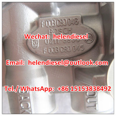 Echtes und neues -Regelventil F00BC80045, F 00B C80 045, F00Because80046, F 00B C80 046, Druckregler 0211-3830 fournisseur