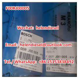 Echtes und neues BOSCH-Injektor-Ventil F00RJ00005, F 00R J00 005, Bosch ursprünglich und nagelneu fournisseur