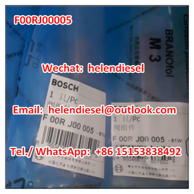 Echtes und neues -Injektor-Ventil F00RJ00005, F 00R J00 005,  ursprünglich und nagelneu fournisseur