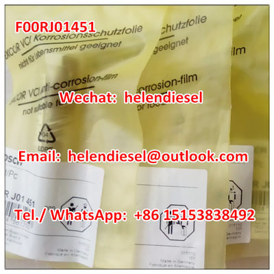 Echtes und neues -Injektor-Ventil F00RJ01451, F 00R J01 451,  ursprünglich und nagelneu fournisseur