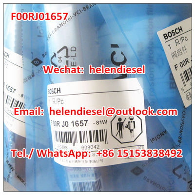 Echtes und neues -Injektor-Ventil F00RJ01657, F 00R J01 657,  ursprünglich und nagelneu fournisseur