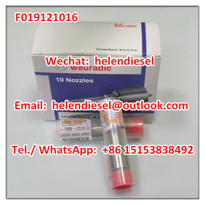 Echte und neue -Brennstoff-Einspritzdüse F019121016, F 019 121 016,  ursprünglich und nagelneu fournisseur