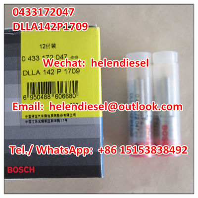Echte nagelneue -Einspritzdüse 0433172047, 0 433 172 047, DLLA142P1709, DLLA 142 P1709, -Vorlage fournisseur