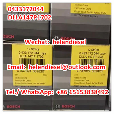 Echte nagelneue -Einspritzdüse 0433172044, 0 433 172 044, DLLA147P1702, DLLA 147 P 1702,  ursprünglich fournisseur