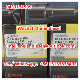 Echte nagelneue BOSCH-Einspritzdüse 0433171599, 0 433 171 599, DLLA150P901, DLLA150P901+, Bosch-Vorlage fournisseur