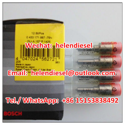 Echte und neue -Einspritzdüse 0433171887, 0 433 171 887, DLLA157P1425, DLLA 157 P 1425,  ursprünglich fournisseur