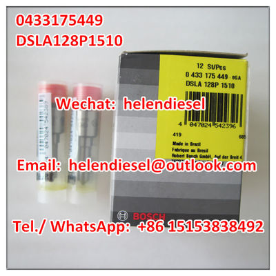 Echte und neue -Einspritzdüse 0433175449, 0 433 175 449, DSLA128P1510, DSLA 128P 1510, DSLA 128 P 1510 fournisseur