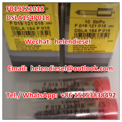 Echte und neue -Einspritzdüse F019121018, F 019 121 018, DSLA154P018, DSLA 154P 018, DSLA 154 P 018 fournisseur