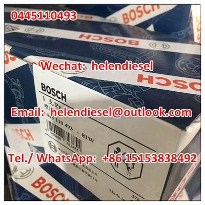 Echte und neue -Kraftstoffeinspritzdüse 0445110493, 0 445 110 493, für Maschine JAC 2.8D, Austausch 0445110494, 0445110750 fournisseur
