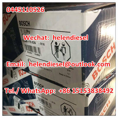 Echte und neue -Kraftstoffeinspritzdüse 0445110526, 0 445 110 526,  ursprüngliche und neu, austauschbare 0445110527 fournisseur