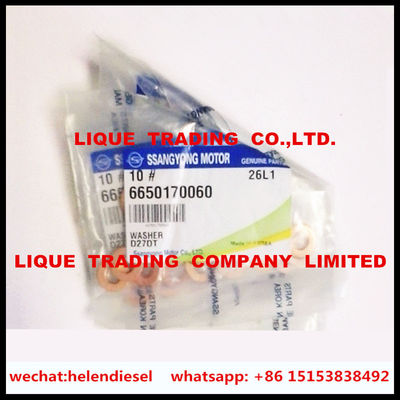 Echte allgemeine Schienen-Injektoren SSANGYONGS verkupfern Waschmaschine 6650170060, A6650170060 Sitz  Injectors fournisseur